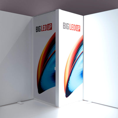 Small Corner / 8ft / 2x graphics + 2x blockouts